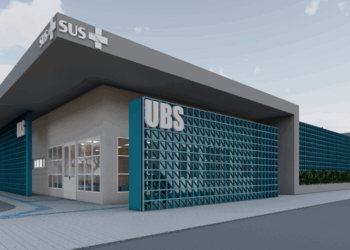Projeção de como deverá ser a nova UBS no Primavera. Divulgação