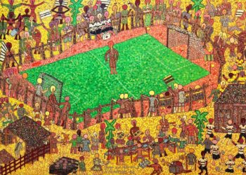 O acervo do museu será composto por obras de pintura, desenhos, esboços, fotografias, reportagens, documentos e objetos diversos que pertenceram a Carlão. PMNH/Divulgação