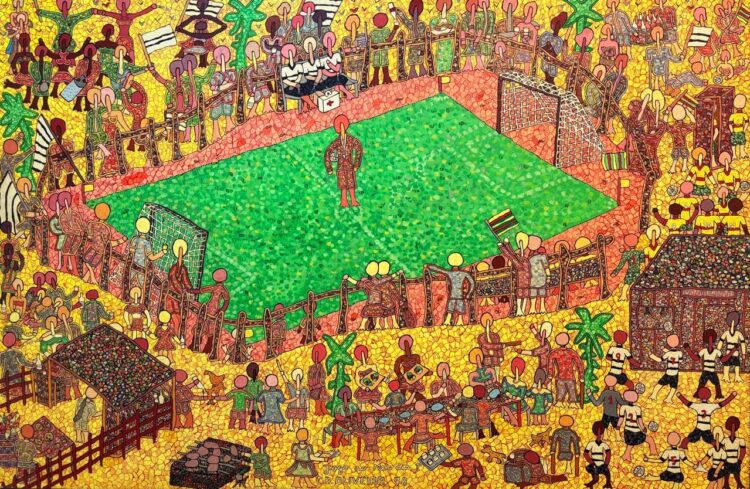 O acervo do museu será composto por obras de pintura, desenhos, esboços, fotografias, reportagens, documentos e objetos diversos que pertenceram a Carlão. PMNH/Divulgação