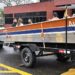 A entrega inclui uma caminhonete Mitsubishi Triton L200 zero quilômetro, um barco com motor, reboque e dez computadores. Weslei Fillmann/PMNH