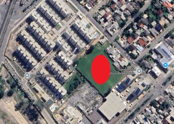 Área de campo de futebol no bairro Santo Afonso receberá a nova estrutura. Google Maps