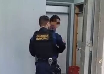 Homem foi preso, na manhã desta quarta-feira, pela Guarda Municipal. PMNH/Divulgação