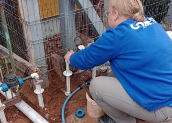 Os hidrômetros são responsáveis por medir o consumo de água nas residências e estabelecimentos. Comusa/Divulgação