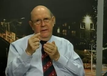 Cezar Augusto Padoin tinha 78 anos. A foto é de entrevista concedida na Vale TV.