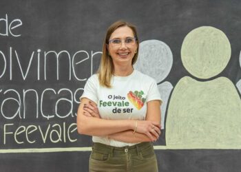 Bárbara Gisele Koch tinha 45 anos. Andrieli Siqueira/Universidade Feevale