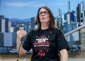 Professora Luciana Martins está no seu primeiro mandato como vereadora. Daniele Souza/CMNH