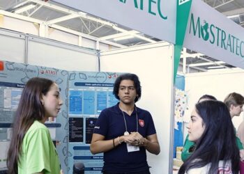 A Mostratec é  é considerada o maior evento de jovens pesquisadores na América Latina. Mostratec/Divulgação