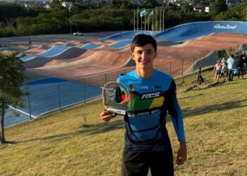 Leonardo Nadal teve grande performance na pista de Deodoro, no Rio de Janeiro. Divulgação