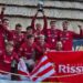 A festa dos campeões: mais um título sul-americano para a Sociedade Ginástica/Divulgação