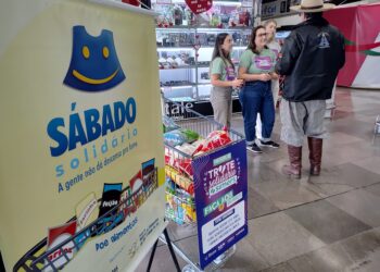 Comunidade pode fazer doações que vão ser distribuídas para entidades. Divulgação