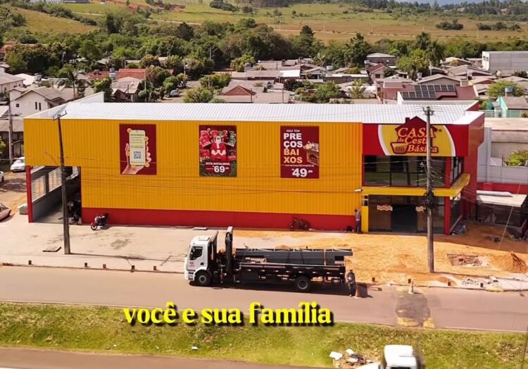 Casa da Cesta Básica está localizada junto da ERS-239. Divulgação