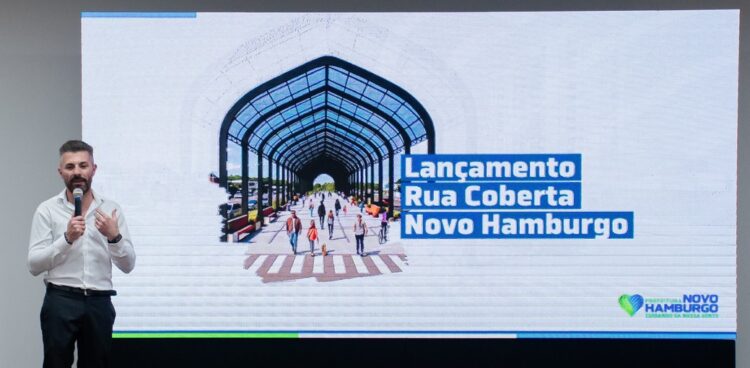 Lançamento da Rua Coberta ocorreu nesta quinta-feira. Ramon Belmonte/PMNH