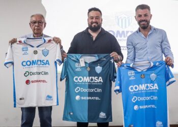 Paulo Kopschina, Jerônimo Freitas e Gustavo Finck. ECNH/Divulgação