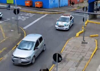 Perseguição ocorreu por várias ruas e bairros de Novo Hamburgo. Reprodução