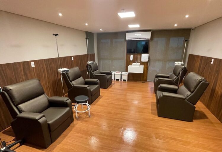 Sala denominada de Infusão de Curta Duração