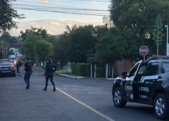 A 10ª fase da Operação Timeo foi deflagrada na manhã desta quinta-feira. Polícia Civil/Divulgação