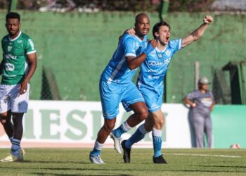 Luam Parede marcou o gol do Novo Hamburgo contra o Avenida. Wilber Dorneles/ECNH