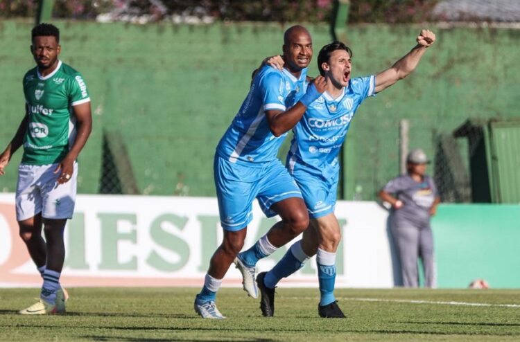 Luam Parede marcou o gol do Novo Hamburgo contra o Avenida. Wilber Dorneles/ECNH