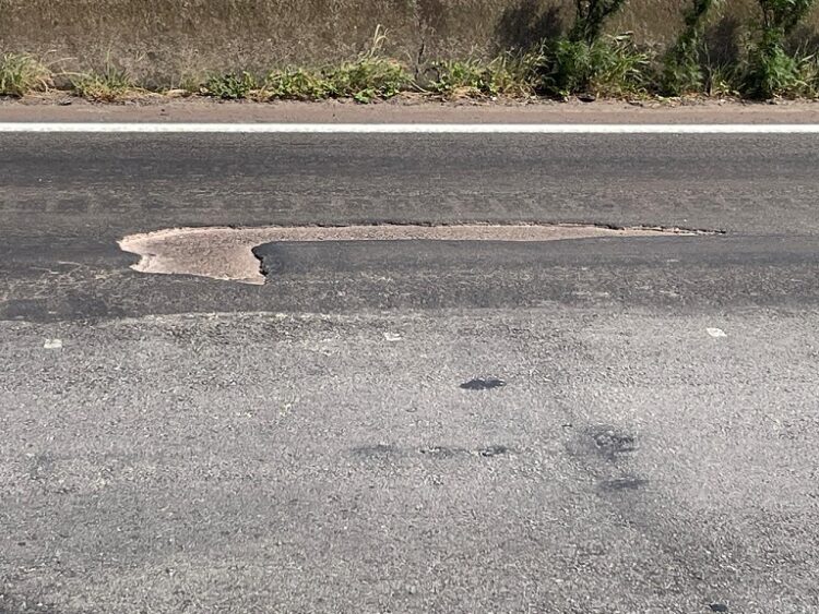 Mesmo com pedágio, trecho da BR-101, entre Capão da Canoa e Torres, está repleto de crateras, mato e desníveis