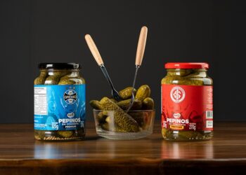 Pepinos estão entre os produtos licenciados. Divulgação