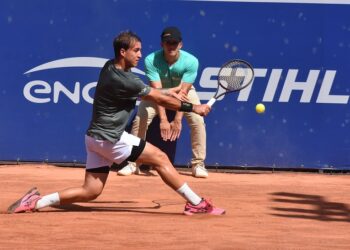 Felipe Meligeni é um dos tenistas que deverão disputar o challenger em São Leopoldo. São Léo Open/Divulgação