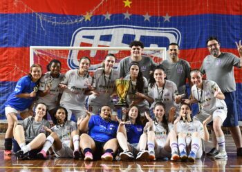 Futsal feminino ganhou mais espaço ao longo do ano passado. Eduardo Bettio/UJR