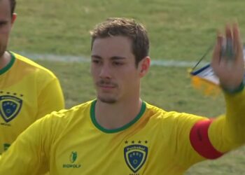 Gabriel Heck foi o capitão da seleção masculina na conquista dos World Games. Divulgação