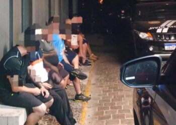 Os suspeitos foram encaminhados à Delegacia de Polícia de Pronto Atendimento (DPPA). Guarda Municipal/Divulgação