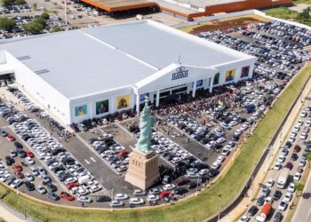 A mais recente inauguração da Havan ocorreu em Goiânia. Havan/Divulgação
