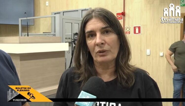 Luciana Martins revelou ter ficado surpresa com a retirada do projeto. TV Câmara/Reprodução