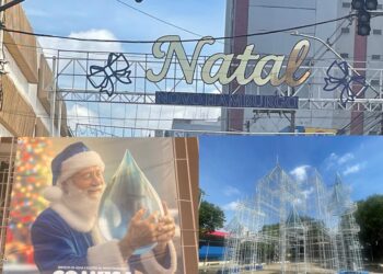 Letreiro gigante, Papai Noel azul, esqueleto do Castelo na Praça do Imigrante: está tudo certo?