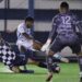 Atacante Leandro foi autor de um lindo gol na noite deste domingo. Leandro Teixeira/ECNH