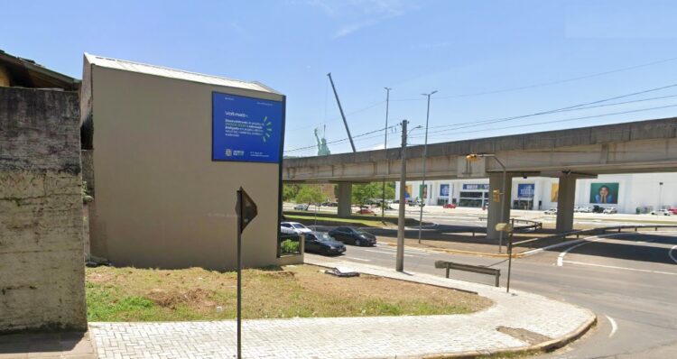 Comércio está localizado no lado oposto à loja da Havan, na lateral da BR-116. Google Maps