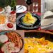Os cinco pratos/receitas que fazem parte da promoção. Fotos Divulgação