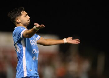 É, não deu: anilado tentou até o fim, mas a vitória não veio. 📷 Luis Felipe Amorin/ECNH