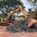 Com apoio do Grupo Zaffari, Prefeitura vem trabalhando para desassoreamento do arroio. Weslei Fillmann/PMNH