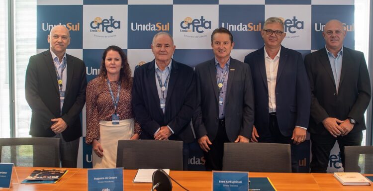 Direção do Grupo UnidaSul apresentou as novidades aos jornalistas. Divulgação
