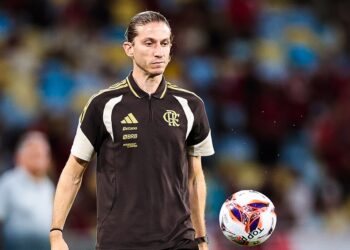 Flamengo do técnico Filipe Luís aplicou 8 a 0. Após a goleada, ele foi demitido. Gilvan Souza/Flamengo