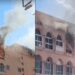 Incêndio foi controlado pelos bombeiros e não deixou feridos. Reprodução