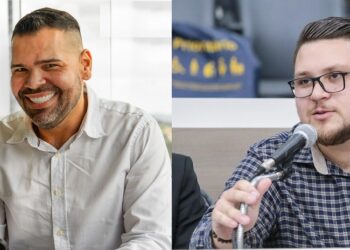Naasom Luciano e Rafael Lucas vão se tornar secretários municipais. Fotos Divulgação
