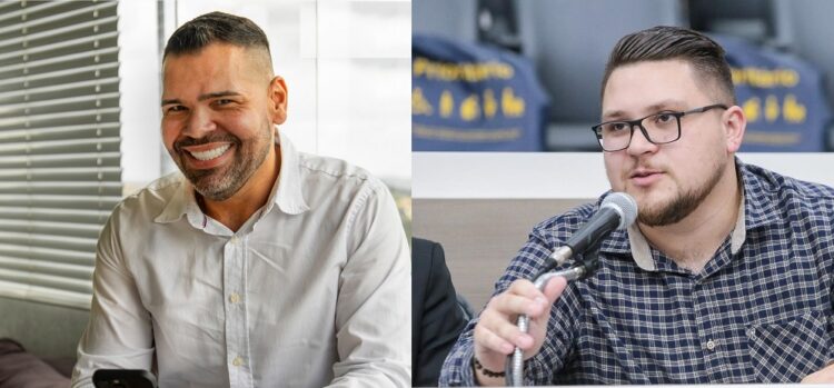 Naasom Luciano e Rafael Lucas vão se tornar secretários municipais. Fotos Divulgação