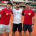 Fábio Encina, Thiago Milan da Silva e Rafael Stoffel Dal Ri. Divulgação