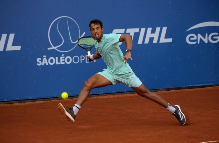 Boliviano Hugo Dellien está na grande final deste domingo. Cleon Medeiros/Divulgação