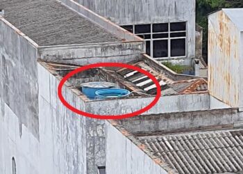 Registro feito por morador do bairro Rio Branco e a preocupação com a água parada. Divulgação