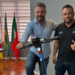 Logo na segunda semana de mandato, em 2025, Finck anunciou que empresa de patinetes iria oferecer o serviço na cidade. PMNH/Divulgação