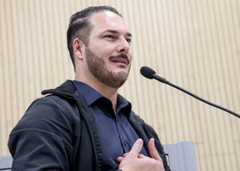 Juliano Souto é o atual presidente da Câmara de Vereadores de Novo Hamburgo. Rebeca Prestes/CMNH