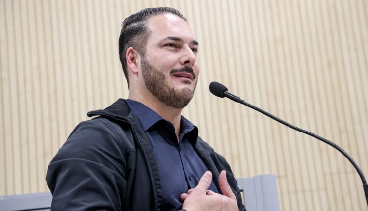 Juliano Souto é o atual presidente da Câmara de Vereadores de Novo Hamburgo. Rebeca Prestes/CMNH