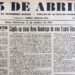 Uma escola técnica em Novo Hamburgo: edição de 12 de outubro de 1956 do jornal O 5 de Abril