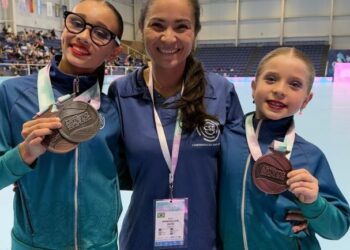 Antônia Homem Cornely, Barbara Mai Fujita Arena e Rafaela Mai Fujita Arena. Divulgação