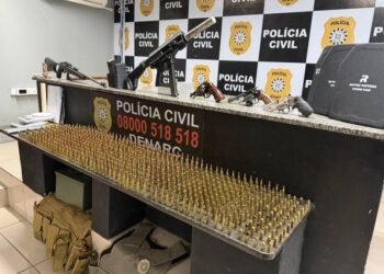 Operação foi realizada nesta terça-feira (12). Polícia Civil/Divulgação